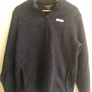 Eddie Bauer Men's Navy Sweater